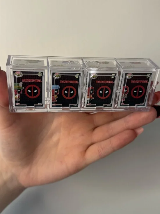 Marvel Dead pool Bitty Pops Set - Picture 5 of 5